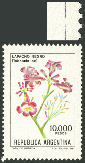 Lot 978 - Argentina general issues -  Guillermo Jalil - Philatino Auction # 2339 ARGENTINA: General auction with material of all periods, including rarities