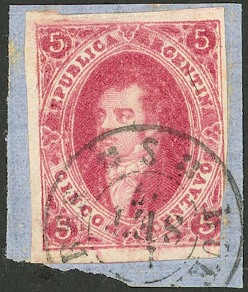 Lot 135 - Argentina rivadavias -  Guillermo Jalil - Philatino Auction # 2339 ARGENTINA: General auction with material of all periods, including rarities