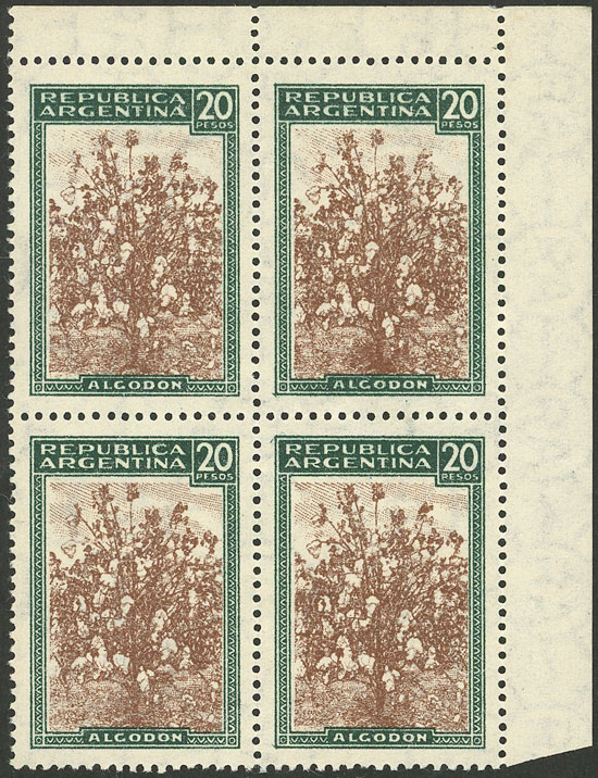 Lot 531 - Argentina general issues -  Guillermo Jalil - Philatino Auction # 2339 ARGENTINA: General auction with material of all periods, including rarities