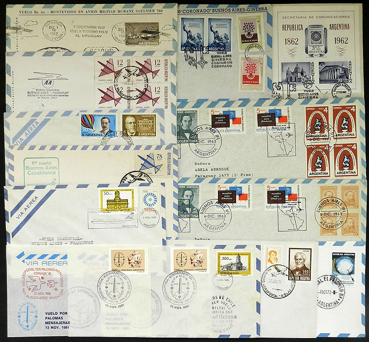 Lot 1473 - Argentina postal history - Guillermo Jalil - Philatino Auction # 2339 ARGENTINA: General auction with material of all periods, including rarities Lot 1473 - Argentina postal history - Guillermo Jalil - Philatino Auction # 2339 ARGENTINA: General auction with material of all periods, including rarities