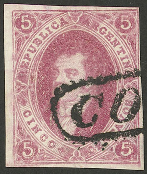 Lot 130 - Argentina rivadavias -  Guillermo Jalil - Philatino Auction # 2339 ARGENTINA: General auction with material of all periods, including rarities
