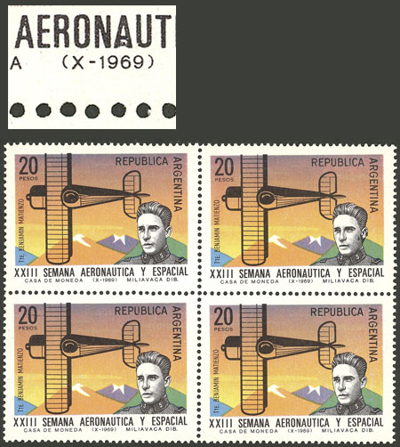 Lot 885 - Argentina general issues -  Guillermo Jalil - Philatino Auction # 2339 ARGENTINA: General auction with material of all periods, including rarities