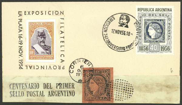 Lot 36 - Argentina corrientes - Guillermo Jalil - Philatino Auction # 2339 ARGENTINA: General auction with material of all periods, including rarities Lot 36 - Argentina corrientes - Guillermo Jalil - Philatino Auction # 2339 ARGENTINA: General auction with material of all periods, including rarities
