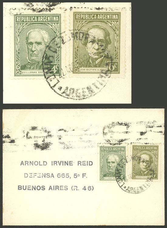 Lot 1450 - Argentina postal history - Guillermo Jalil - Philatino Auction # 2339 ARGENTINA: General auction with material of all periods, including rarities Lot 1450 - Argentina postal history - Guillermo Jalil - Philatino Auction # 2339 ARGENTINA: General auction with material of all periods, including rarities