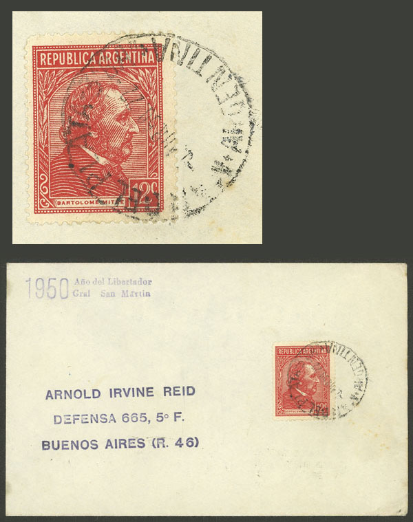 Lot 1444 - Argentina postal history - Guillermo Jalil - Philatino Auction # 2339 ARGENTINA: General auction with material of all periods, including rarities Lot 1444 - Argentina postal history - Guillermo Jalil - Philatino Auction # 2339 ARGENTINA: General auction with material of all periods, including rarities