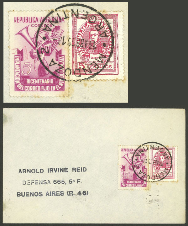Lot 1446 - Argentina postal history - Guillermo Jalil - Philatino Auction # 2339 ARGENTINA: General auction with material of all periods, including rarities Lot 1446 - Argentina postal history - Guillermo Jalil - Philatino Auction # 2339 ARGENTINA: General auction with material of all periods, including rarities