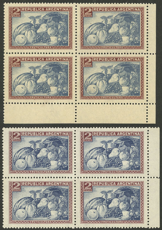 Lot 548 - Argentina general issues -  Guillermo Jalil - Philatino Auction # 2339 ARGENTINA: General auction with material of all periods, including rarities