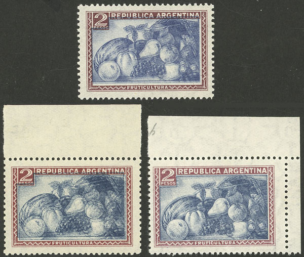 Lot 550 - Argentina general issues -  Guillermo Jalil - Philatino Auction # 2339 ARGENTINA: General auction with material of all periods, including rarities