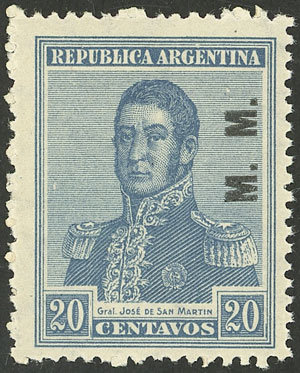Lot 1223 - Argentina official stamps - Guillermo Jalil - Philatino Auction # 2339 ARGENTINA: General auction with material of all periods, including rarities Lot 1223 - Argentina official stamps - Guillermo Jalil - Philatino Auction # 2339 ARGENTINA: General auction with material of all periods, including rarities