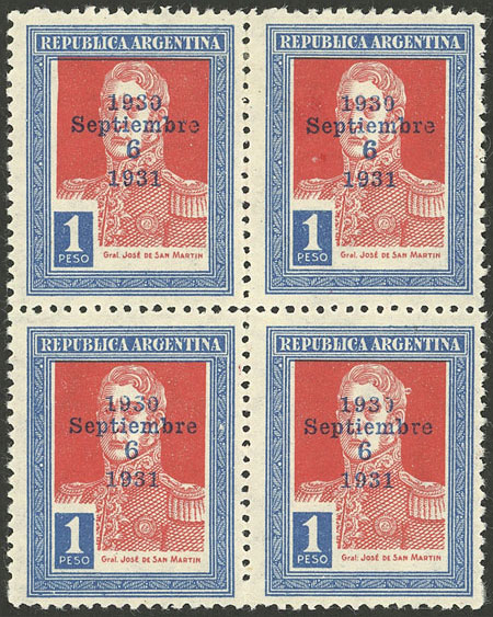 Lot 480 - Argentina general issues - Guillermo Jalil - Philatino Auction # 2339 ARGENTINA: General auction with material of all periods, including rarities Lot 480 - Argentina general issues - Guillermo Jalil - Philatino Auction # 2339 ARGENTINA: General auction with material of all periods, including rarities