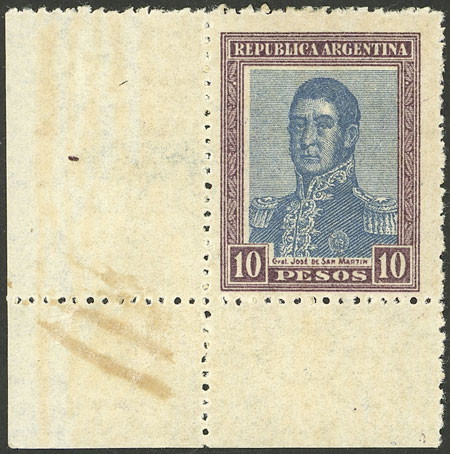 Lot 381 - Argentina general issues - Guillermo Jalil - Philatino Auction # 2339 ARGENTINA: General auction with material of all periods, including rarities Lot 381 - Argentina general issues - Guillermo Jalil - Philatino Auction # 2339 ARGENTINA: General auction with material of all periods, including rarities