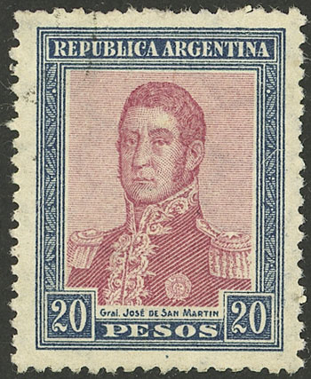 Lot 383 - Argentina general issues - Guillermo Jalil - Philatino Auction # 2339 ARGENTINA: General auction with material of all periods, including rarities Lot 383 - Argentina general issues - Guillermo Jalil - Philatino Auction # 2339 ARGENTINA: General auction with material of all periods, including rarities