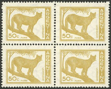 Lot 768 - Argentina general issues -  Guillermo Jalil - Philatino Auction # 2339 ARGENTINA: General auction with material of all periods, including rarities