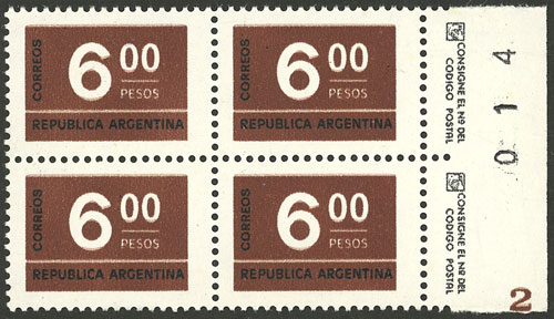 Lot 918 - Argentina general issues - Guillermo Jalil - Philatino Auction # 2339 ARGENTINA: General auction with material of all periods, including rarities Lot 918 - Argentina general issues - Guillermo Jalil - Philatino Auction # 2339 ARGENTINA: General auction with material of all periods, including rarities