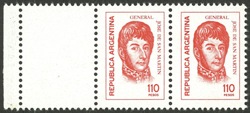 Lot 929 - Argentina general issues -  Guillermo Jalil - Philatino Auction # 2339 ARGENTINA: General auction with material of all periods, including rarities