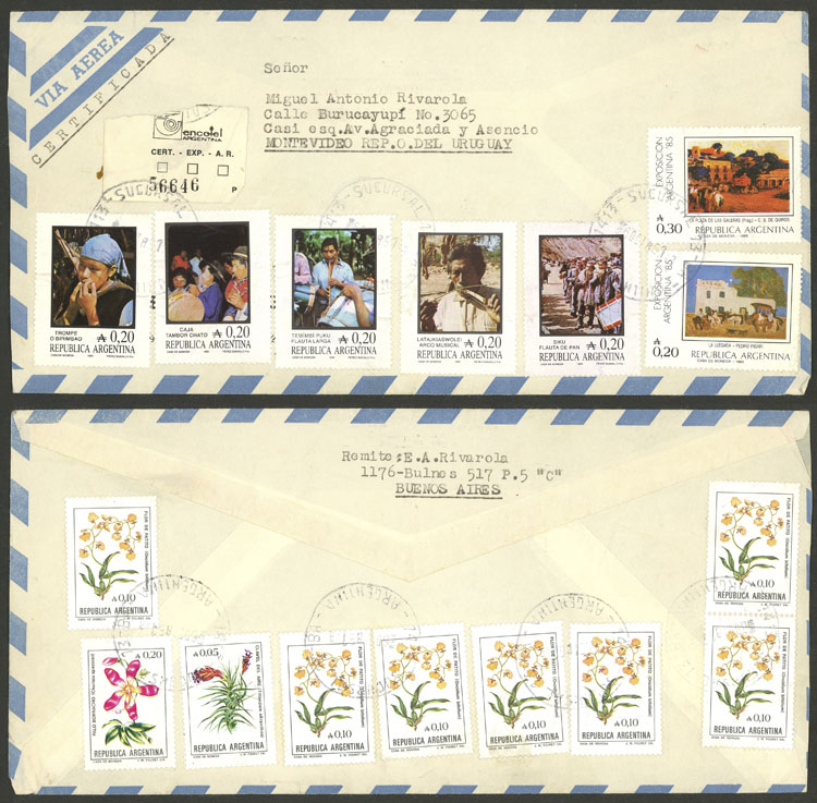 Lot 990 - Argentina general issues -  Guillermo Jalil - Philatino Auction # 2339 ARGENTINA: General auction with material of all periods, including rarities