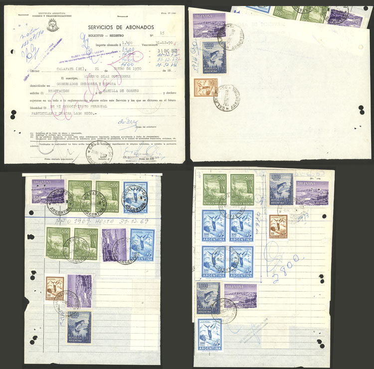 Lot 1481 - Argentina postal history - Guillermo Jalil - Philatino Auction # 2339 ARGENTINA: General auction with material of all periods, including rarities Lot 1481 - Argentina postal history - Guillermo Jalil - Philatino Auction # 2339 ARGENTINA: General auction with material of all periods, including rarities