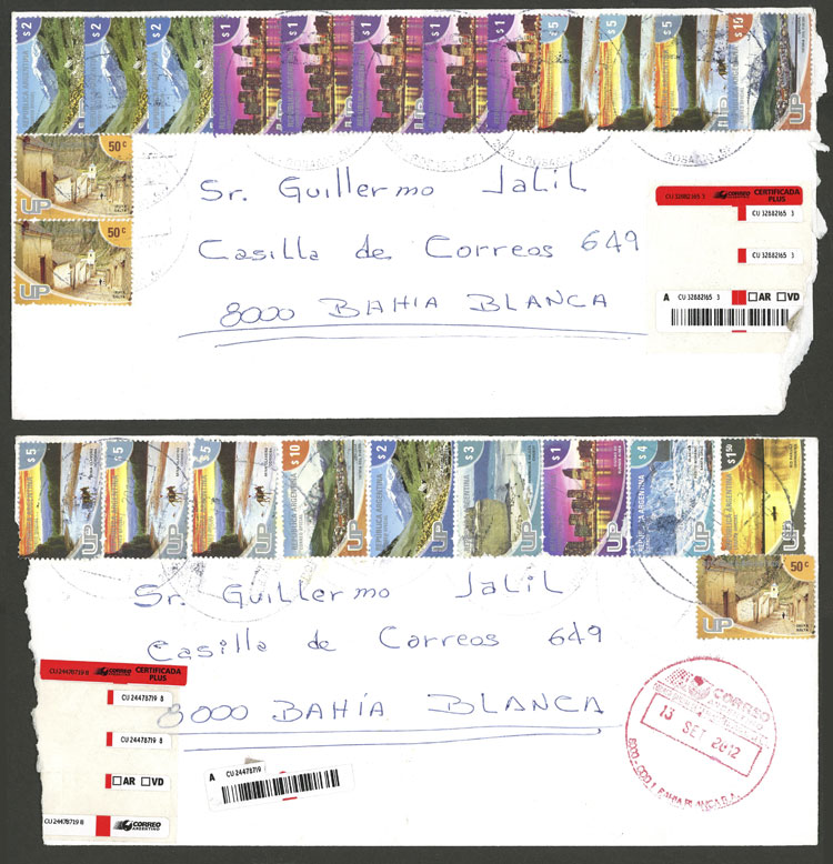 Lot 1502 - Argentina postal history - Guillermo Jalil - Philatino Auction # 2339 ARGENTINA: General auction with material of all periods, including rarities Lot 1502 - Argentina postal history - Guillermo Jalil - Philatino Auction # 2339 ARGENTINA: General auction with material of all periods, including rarities