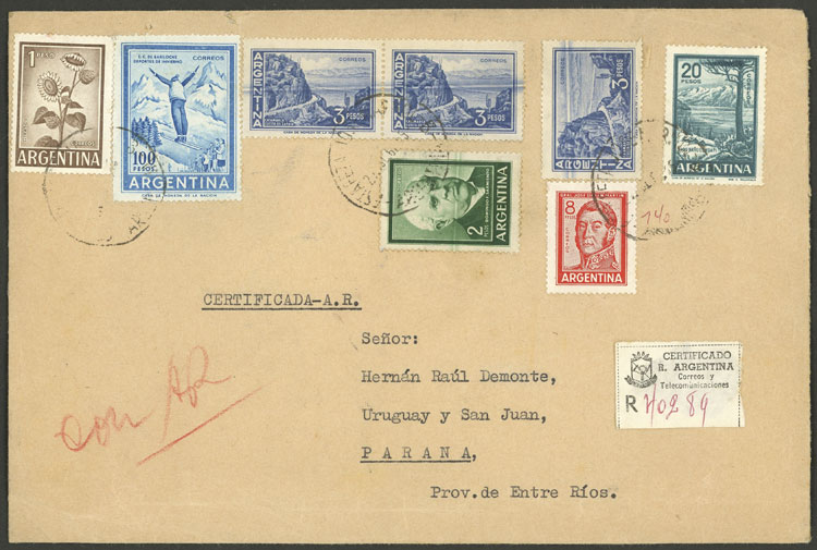 Lot 1477 - Argentina postal history - Guillermo Jalil - Philatino Auction # 2339 ARGENTINA: General auction with material of all periods, including rarities Lot 1477 - Argentina postal history - Guillermo Jalil - Philatino Auction # 2339 ARGENTINA: General auction with material of all periods, including rarities