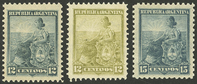 Lot 315 - Argentina general issues -  Guillermo Jalil - Philatino Auction # 2339 ARGENTINA: General auction with material of all periods, including rarities