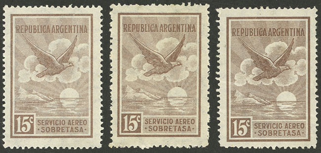 Lot 442 - Argentina general issues - Guillermo Jalil - Philatino Auction # 2339 ARGENTINA: General auction with material of all periods, including rarities Lot 442 - Argentina general issues - Guillermo Jalil - Philatino Auction # 2339 ARGENTINA: General auction with material of all periods, including rarities