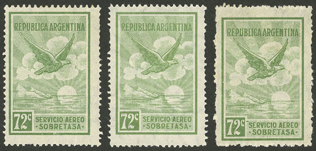 Lot 448 - Argentina general issues - Guillermo Jalil - Philatino Auction # 2339 ARGENTINA: General auction with material of all periods, including rarities Lot 448 - Argentina general issues - Guillermo Jalil - Philatino Auction # 2339 ARGENTINA: General auction with material of all periods, including rarities