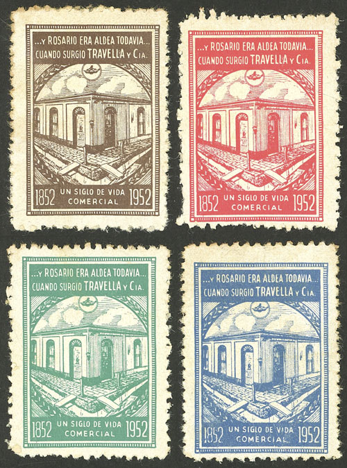 Lot 1547 - Argentina cinderellas - Guillermo Jalil - Philatino Auction # 2339 ARGENTINA: General auction with material of all periods, including rarities Lot 1547 - Argentina cinderellas - Guillermo Jalil - Philatino Auction # 2339 ARGENTINA: General auction with material of all periods, including rarities