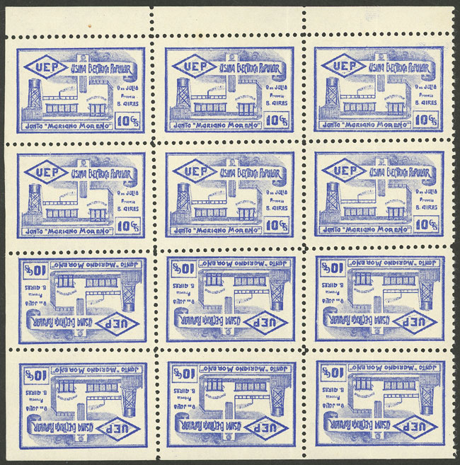 Lot 1549 - Argentina cinderellas - Guillermo Jalil - Philatino Auction # 2339 ARGENTINA: General auction with material of all periods, including rarities Lot 1549 - Argentina cinderellas - Guillermo Jalil - Philatino Auction # 2339 ARGENTINA: General auction with material of all periods, including rarities