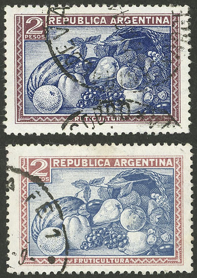 Lot 538 - Argentina general issues -  Guillermo Jalil - Philatino Auction # 2339 ARGENTINA: General auction with material of all periods, including rarities