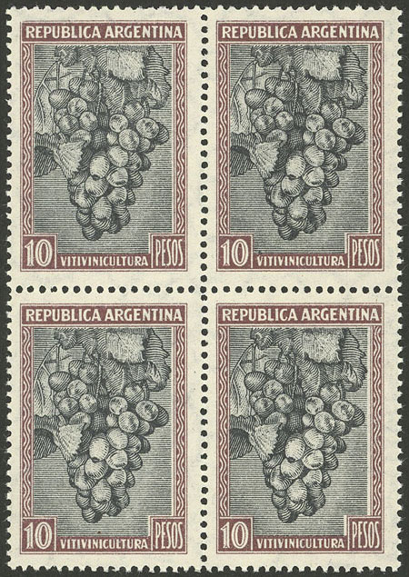 Lot 528 - Argentina general issues -  Guillermo Jalil - Philatino Auction # 2339 ARGENTINA: General auction with material of all periods, including rarities