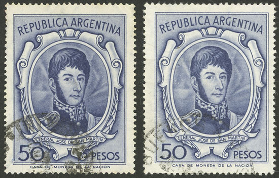 Lot 856 - Argentina general issues - Guillermo Jalil - Philatino Auction # 2339 ARGENTINA: General auction with material of all periods, including rarities Lot 856 - Argentina general issues - Guillermo Jalil - Philatino Auction # 2339 ARGENTINA: General auction with material of all periods, including rarities