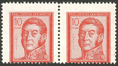 Lot 847 - Argentina general issues -  Guillermo Jalil - Philatino Auction # 2339 ARGENTINA: General auction with material of all periods, including rarities