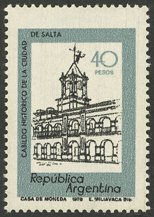 Lot 948 - Argentina general issues -  Guillermo Jalil - Philatino Auction # 2339 ARGENTINA: General auction with material of all periods, including rarities