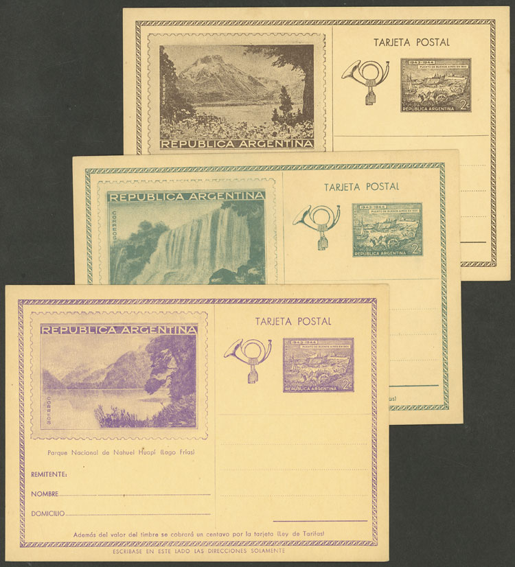 Lot 1411 - Argentina Postal stationery - Guillermo Jalil - Philatino Auction # 2339 ARGENTINA: General auction with material of all periods, including rarities Lot 1411 - Argentina Postal stationery - Guillermo Jalil - Philatino Auction # 2339 ARGENTINA: General auction with material of all periods, including rarities