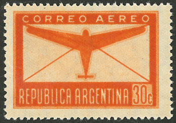 Lot 1074 - Argentina airmail - Guillermo Jalil - Philatino Auction # 2339 ARGENTINA: General auction with material of all periods, including rarities Lot 1074 - Argentina airmail - Guillermo Jalil - Philatino Auction # 2339 ARGENTINA: General auction with material of all periods, including rarities
