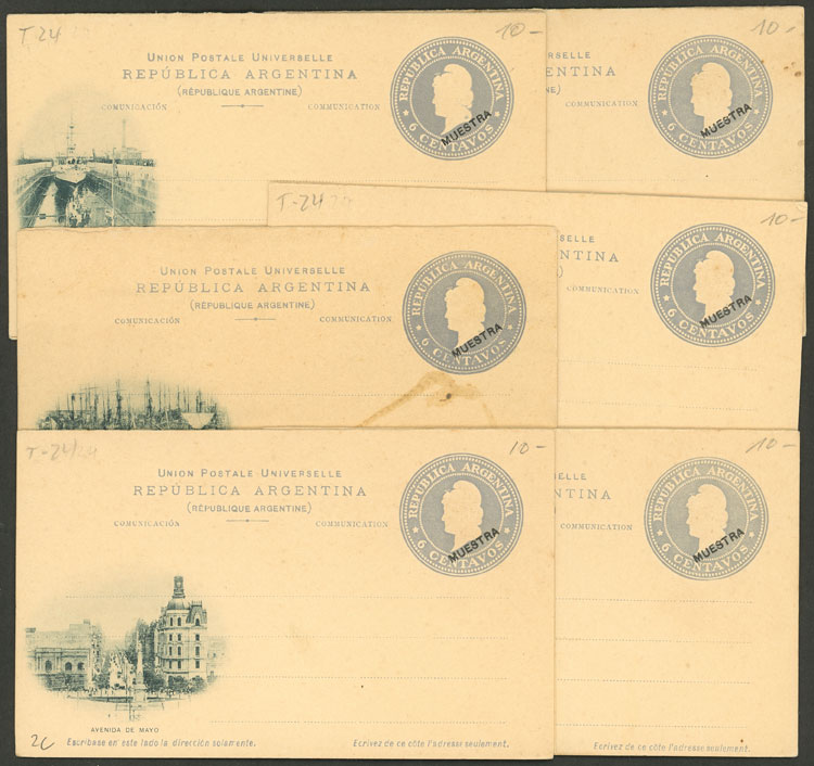 Lot 1403 - Argentina Postal stationery - Guillermo Jalil - Philatino Auction # 2339 ARGENTINA: General auction with material of all periods, including rarities Lot 1403 - Argentina Postal stationery - Guillermo Jalil - Philatino Auction # 2339 ARGENTINA: General auction with material of all periods, including rarities