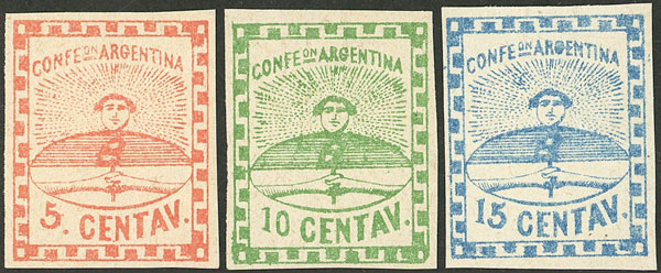 Lot 38 - Argentina confederation - Guillermo Jalil - Philatino Auction # 2339 ARGENTINA: General auction with material of all periods, including rarities Lot 38 - Argentina confederation - Guillermo Jalil - Philatino Auction # 2339 ARGENTINA: General auction with material of all periods, including rarities