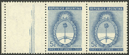 Lot 659 - Argentina general issues -  Guillermo Jalil - Philatino Auction # 2339 ARGENTINA: General auction with material of all periods, including rarities