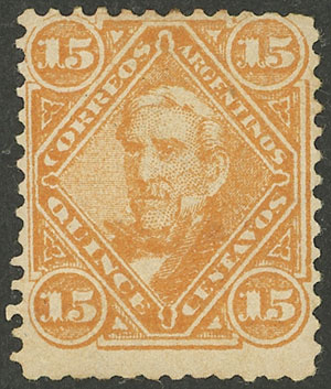 Lot 217 - Argentina general issues -  Guillermo Jalil - Philatino Auction # 2339 ARGENTINA: General auction with material of all periods, including rarities