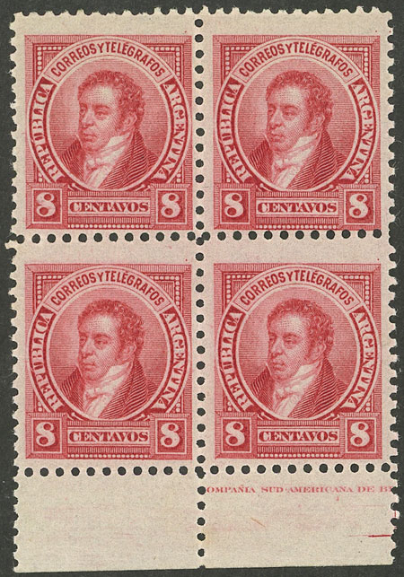 Lot 244 - Argentina general issues - Guillermo Jalil - Philatino Auction # 2339 ARGENTINA: General auction with material of all periods, including rarities Lot 244 - Argentina general issues - Guillermo Jalil - Philatino Auction # 2339 ARGENTINA: General auction with material of all periods, including rarities