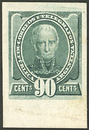 Lot 254 - Argentina general issues -  Guillermo Jalil - Philatino Auction # 2339 ARGENTINA: General auction with material of all periods, including rarities