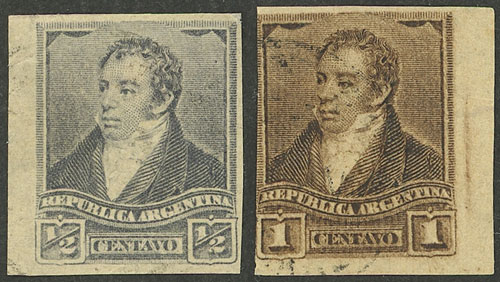Lot 269 - Argentina general issues -  Guillermo Jalil - Philatino Auction # 2339 ARGENTINA: General auction with material of all periods, including rarities
