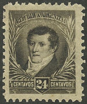 Lot 275 - Argentina general issues -  Guillermo Jalil - Philatino Auction # 2339 ARGENTINA: General auction with material of all periods, including rarities