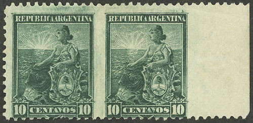 Lot 314 - Argentina general issues -  Guillermo Jalil - Philatino Auction # 2339 ARGENTINA: General auction with material of all periods, including rarities