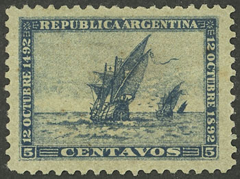 Lot 267 - Argentina general issues -  Guillermo Jalil - Philatino Auction # 2339 ARGENTINA: General auction with material of all periods, including rarities