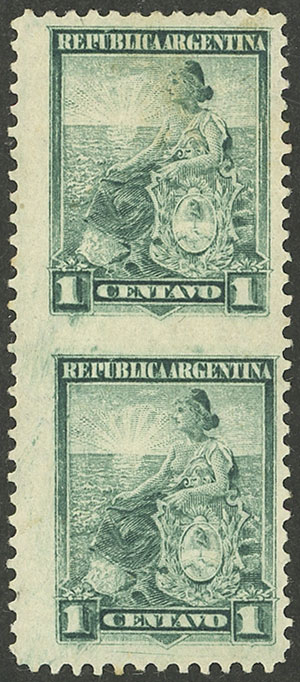Lot 303 - Argentina general issues -  Guillermo Jalil - Philatino Auction # 2339 ARGENTINA: General auction with material of all periods, including rarities