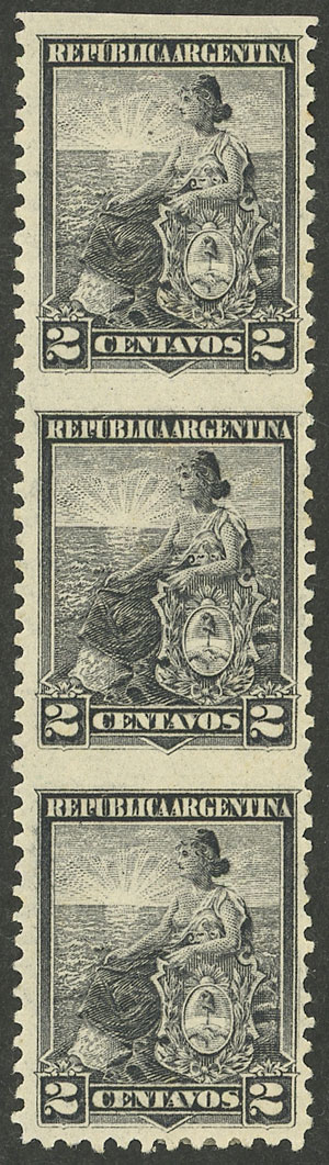 Lot 306 - Argentina general issues -  Guillermo Jalil - Philatino Auction # 2339 ARGENTINA: General auction with material of all periods, including rarities