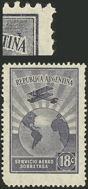 Lot 443 - Argentina general issues - Guillermo Jalil - Philatino Auction # 2339 ARGENTINA: General auction with material of all periods, including rarities Lot 443 - Argentina general issues - Guillermo Jalil - Philatino Auction # 2339 ARGENTINA: General auction with material of all periods, including rarities