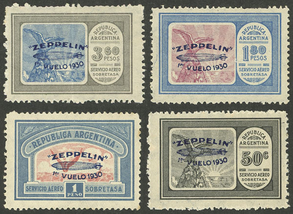 Lot 456 - Argentina general issues -  Guillermo Jalil - Philatino Auction # 2339 ARGENTINA: General auction with material of all periods, including rarities