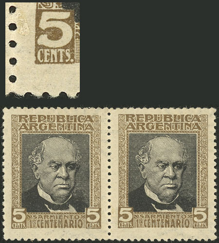 Lot 343 - Argentina general issues - Guillermo Jalil - Philatino Auction # 2339 ARGENTINA: General auction with material of all periods, including rarities Lot 343 - Argentina general issues - Guillermo Jalil - Philatino Auction # 2339 ARGENTINA: General auction with material of all periods, including rarities